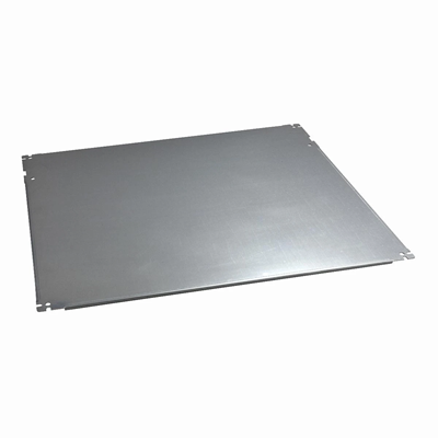 Piastra di montaggio parziale Spacial zincata per scrivanie SD 847x700mm