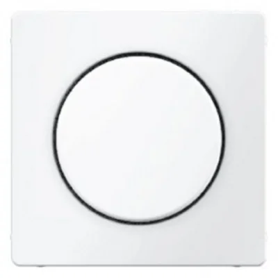 Piastra dimmer rotativa - Velluto bianco