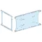 Piastra P.A. per quadri Prisma per apparecchio INF200/800 a montaggio verticale