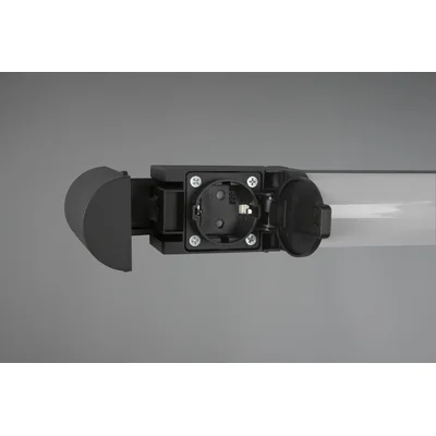 PIERA Applique 79cm 16W 3000K 1650lm LED intégré IP20 noir