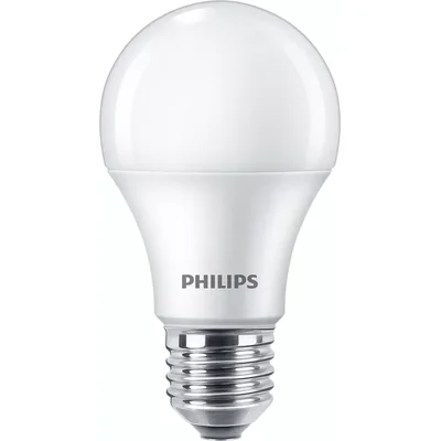 PILA LED bulb 10W replacement 75W 1055lm 4000K LED 75W A60 E27 CW FR ND 1CT/6 G3 Matte plastic 2 years warranty