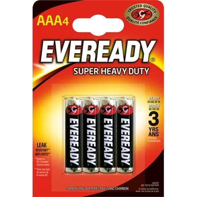 PILAS EVEREADY SUPER HD AAA R3/4