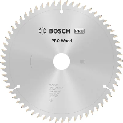 Pilový kotouč Optiline Wood 216 x 30 x 2,8 mm, 60