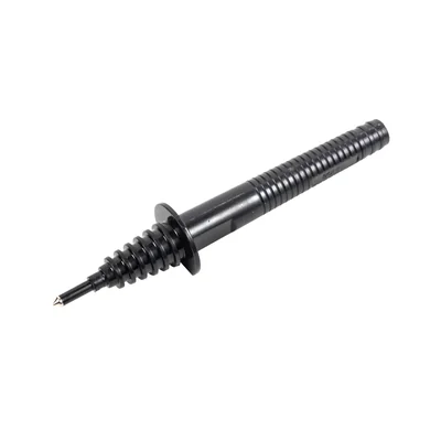 Pin probe with banana socket black