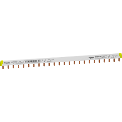 Pin rail A9XPH124 100A 1-pole 24 modules