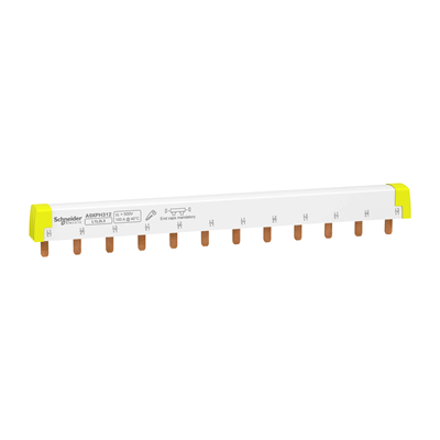 Pin rail A9XPH312 100A 3-pole 12 modules