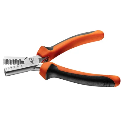 Pince à sertir pour cosses de 0,25 à 2,5 mm² (15-9 AWG), 140 mm