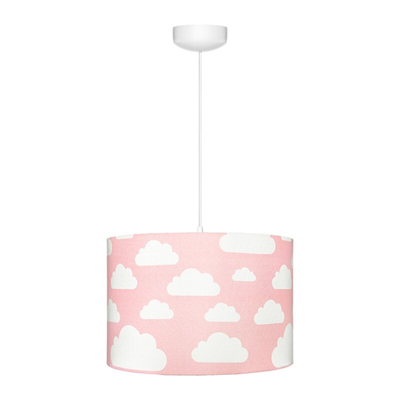 Pink clouds Children's pendant lamp