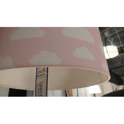 Pink clouds Children's pendant lamp