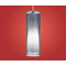 PINTO NERO Single pendant lamp satin nickel