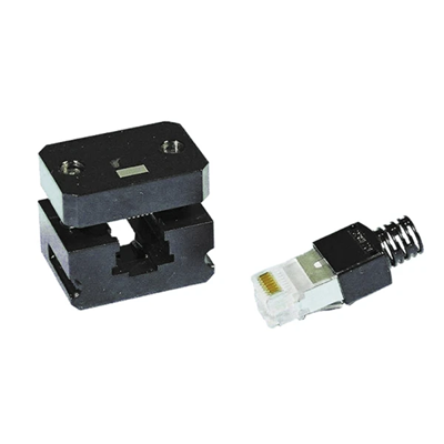 Pinza a crimpare matrice 213020 per morsetto trapezoidale tipo RJ 8 poli 0,103 kg