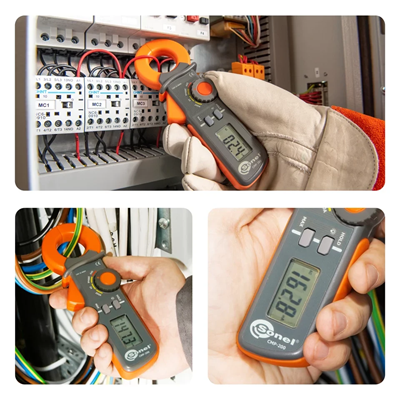 Pinza amperimétrica de fugas de CA CMP-200
