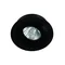 PIO NERO Recessed lamp 9.2cm 8W GU10 IP20 black