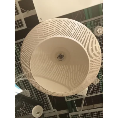 Piondro-P Pastel apricot pendant lamp