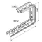 Pipe support length 338mm