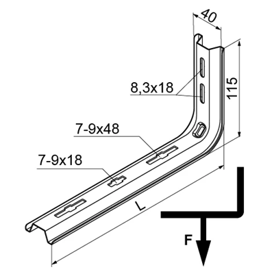 Pipe support, WFML150