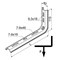 Pipe support, WFML150