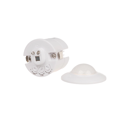 PIR motion sensor 360° 230V AC white DR-07