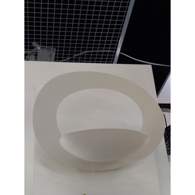 PIRCE Lámpara de pared Display, blanco