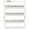 Pizarra WMB en formato tarjeta, blanca 793-5505