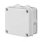 PK-5 surface-mounted box 133x133x83 6 glands IP 55 - white