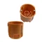 PK60-Anschlussdose für Hohlwände, 73 mm tief, Ø68, Anschluss, mit Schrauben, orange, IP30