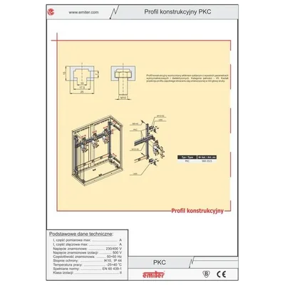 PKC 25x15 construction profile