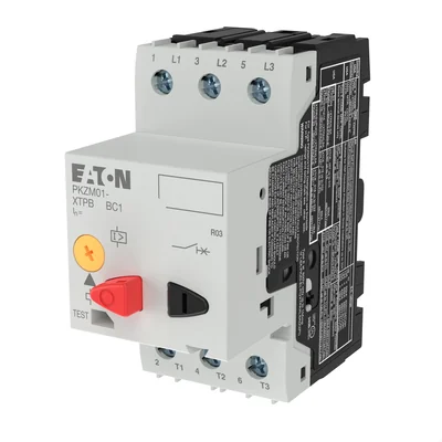 PKZM01-20 Interruptor automático del motor con accionamiento mediante botón pulsador