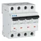 PL6-B16/4 Nadproudový jistič 6kA, In=16A, charakter B, 4pólový, řada PL6