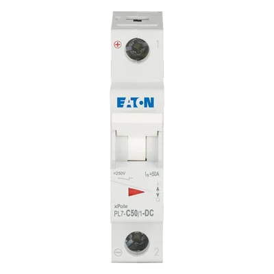 PL7-C50/1-DC Автоматичний вимикач 10kA In= 50A C 1P
