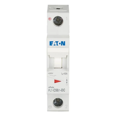 PL7-C50/1-DC Circuit breaker 10kA In= 50A C 1P