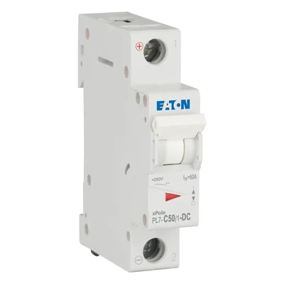 PL7-C50/1-DC Disjoncteur 10kA In= 50A C 1P