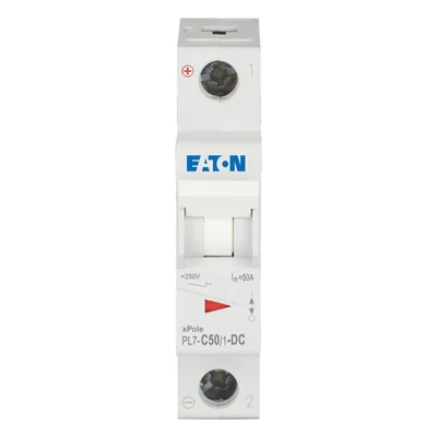 PL7-C50/1-DC Disyuntor 10kA In= 50A C 1P