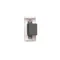 Placa adaptadora K45/2 HDMI-HDMI 22, 5x45mm + inserto, blanco puro