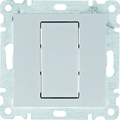 Placa ciega LUMINA Plata