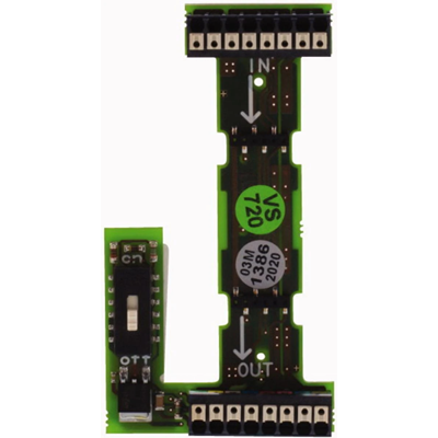 Placa de 2 posiciones que adapta la botonera al sistema SmartWire-DT M22-SWD-I2-LP01