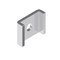 Placa de canal galvanizada, ancho 42 mm