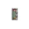 Placa de conectores Simon Connect TSC-K105B-8 K45/2 3x RCA (CINCH) 22,5x45mm + insertos; terminales de tornillo; aluminio