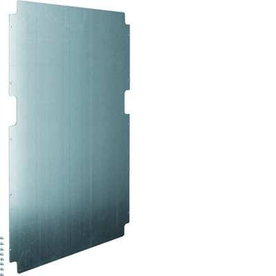 Placa de montaje para bloque de 800 mm, 2 polos. UNIVERSO