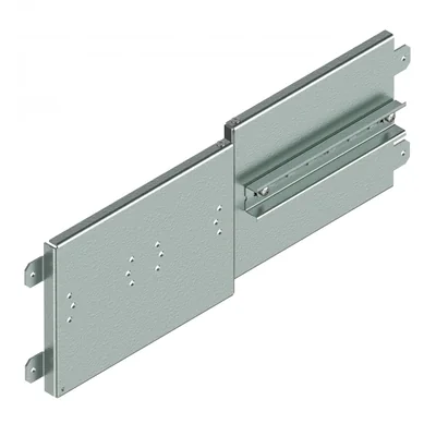Placa de montaje PM 3 K00 M 3xKVL-00 con riel TH35 para 16 módulos (750)