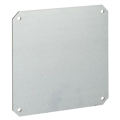 Placa de montaje totalmente galvanizada para carcasa PLA de 270x270 mm, PanelSet