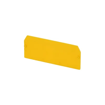 Placa final para conectores ZUG-G/P, ZUG-G/D amarilla PSUP-10 A41-3201