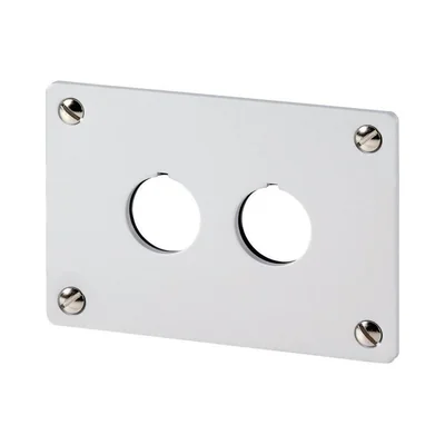 Placa frontal para montaje empotrado, M22-E2