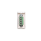 Placa K45/2 conectores USB tipo A hembra 22,5x45mm + zócalo, terminales de tornillo, blanco puro