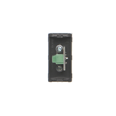 Placa K45/2 tomas mini-jack 22, 5x45mm + inserto, gris grafito