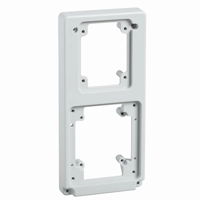 Placa Kaedra para agujeros de 103x225mm con agujeros de 85x65 y 90x100mm