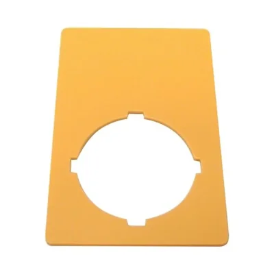 Placa para pulsador M22-PV.., M22-XZK