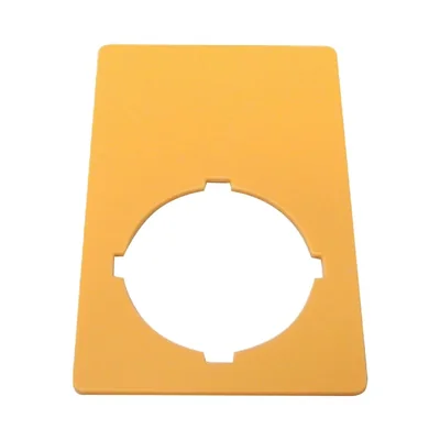 Placa para pulsador M22-PV.., M22-XZK