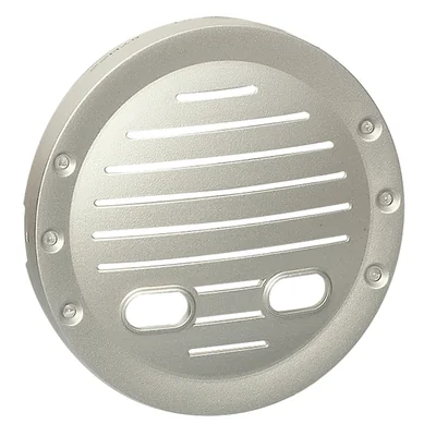 Placca campanello 230V, colore titanio