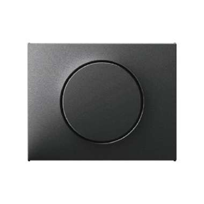 Placca per dimmer rotativo - Antracite opaco